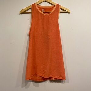 Athletic Pink Oversized Activewear Tank Top